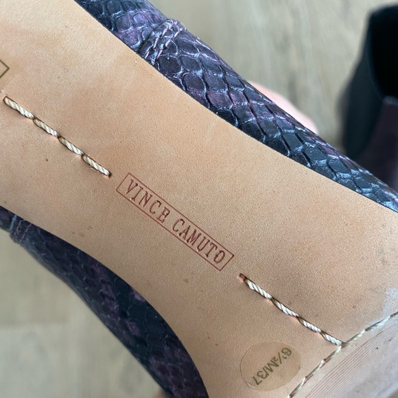 Vince Camuto Leather Ankle Boots - Picture 2 of 5